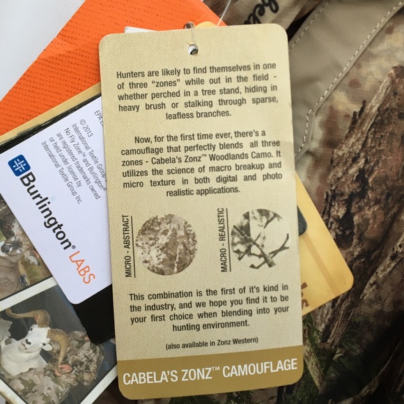 NWT XL Cabela’s Camouflage Camo Hunting Fishing Outdoors Men’s Pants - Picture 11 of 16